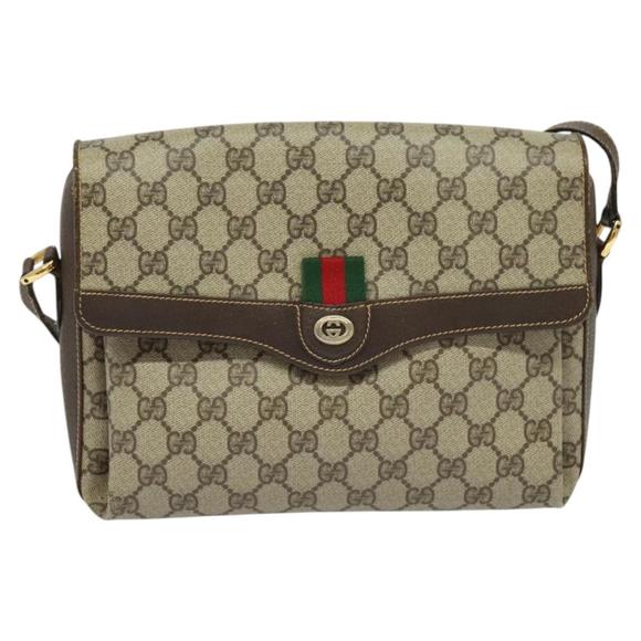 Gucci Ophidia Beige Canvas shoulder - Picture 1 of 10